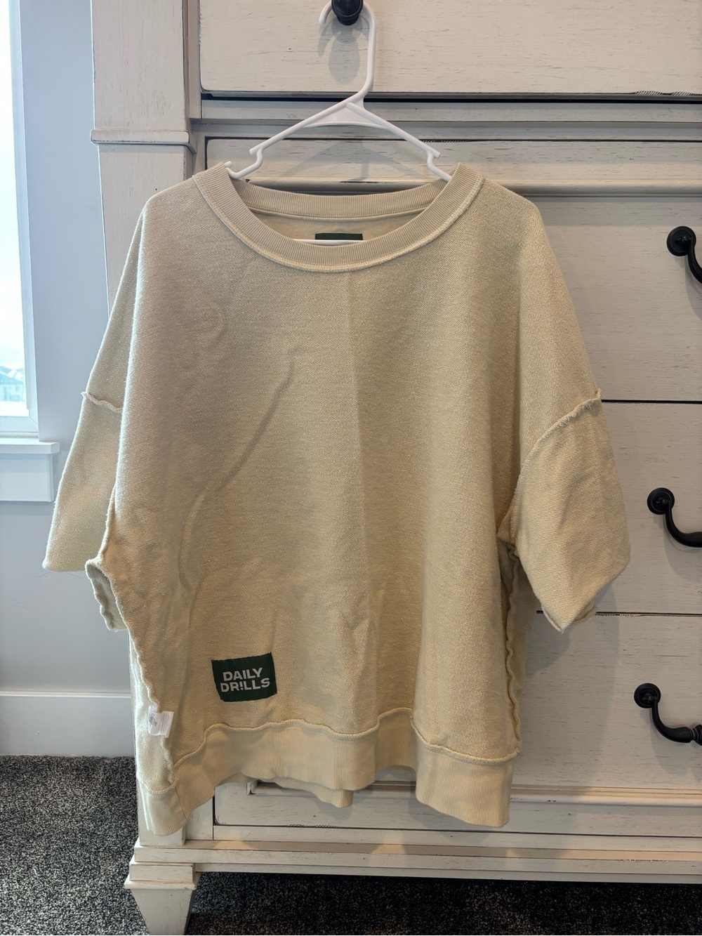Daily Drills reversible Crewneck Short-Sleeve Sweatshirt